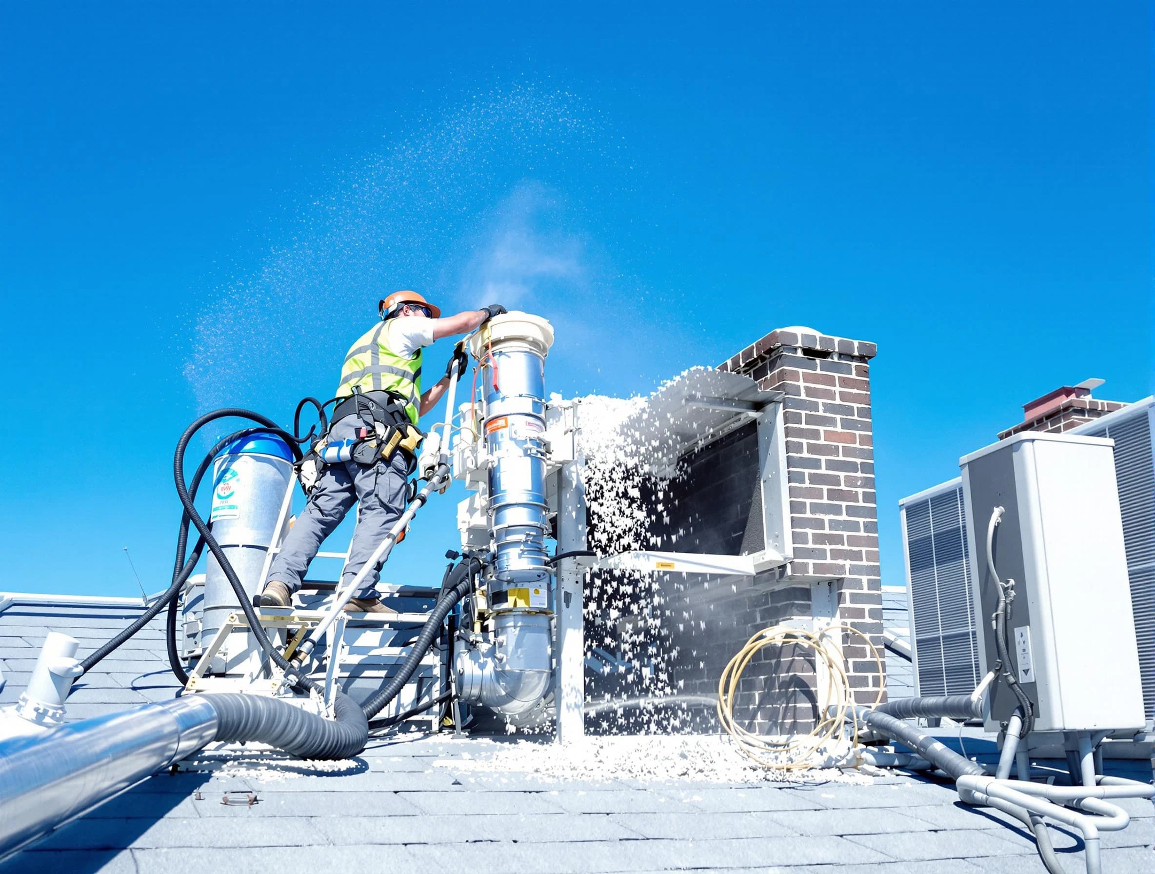 Expert roof dryer vent cleaning by Berthoud Dryer Vent Cleaning in Berthoud