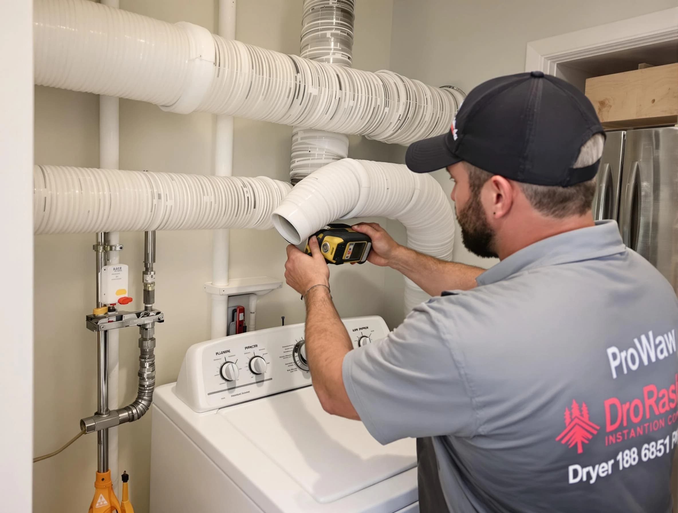 Professional dryer vent hose installation by Berthoud Dryer Vent Cleaning in Berthoud