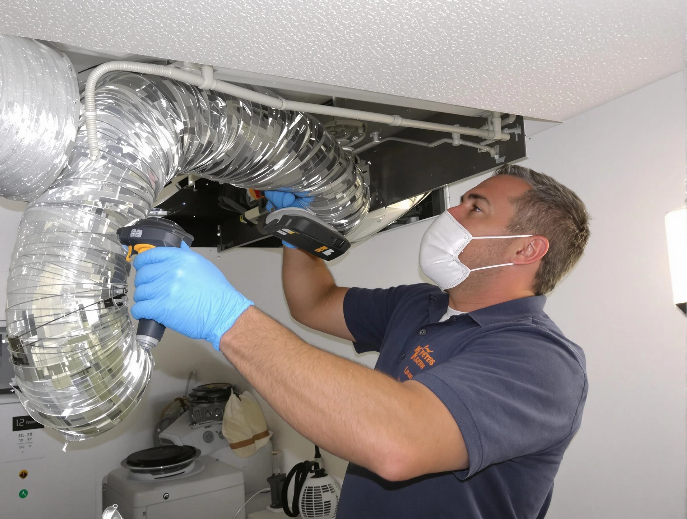 Berthoud Dryer Vent Cleaning professional performing thorough residential dryer vent cleaning in Berthoud
