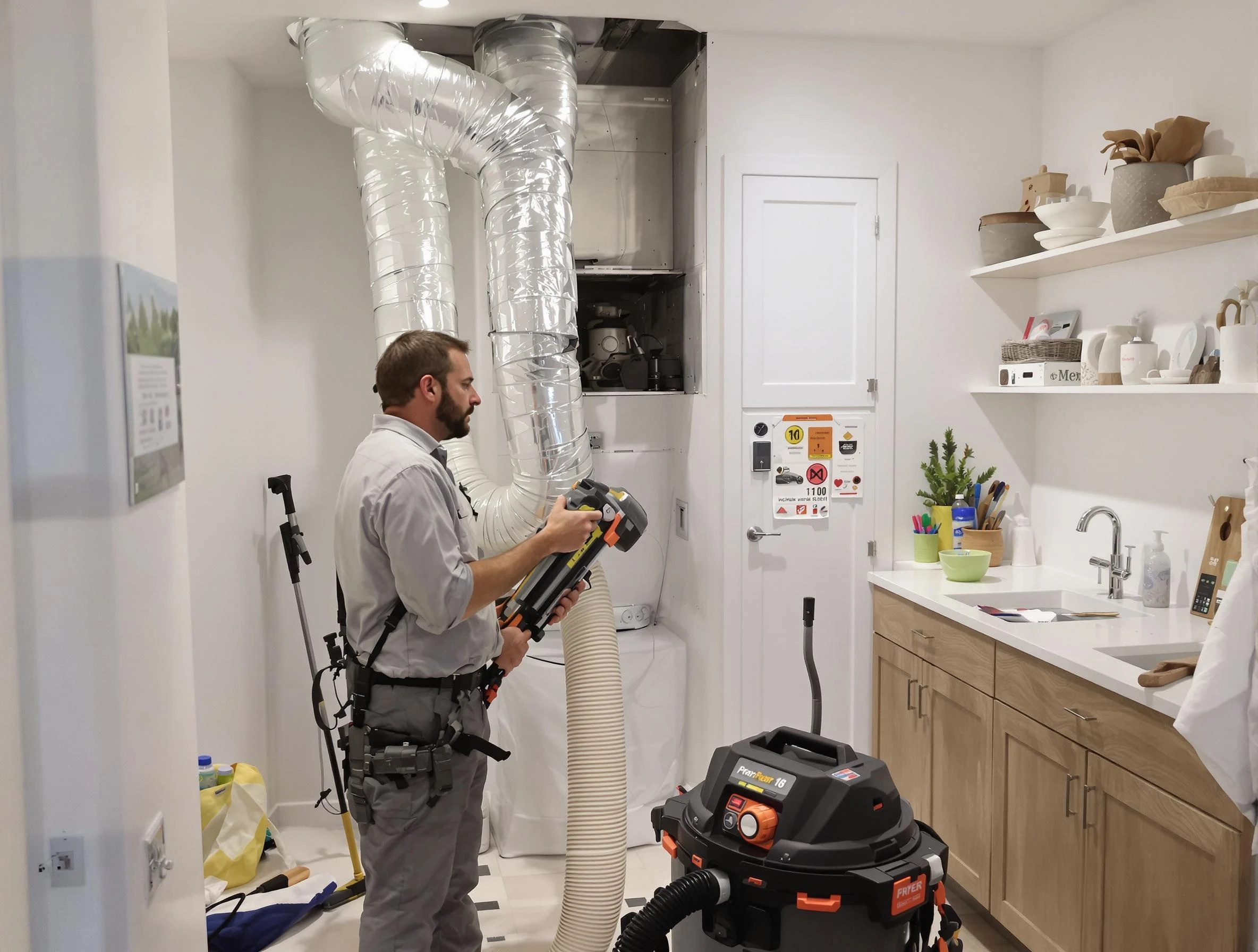 Clogged Dryer Vent Cleaning in Berthoud