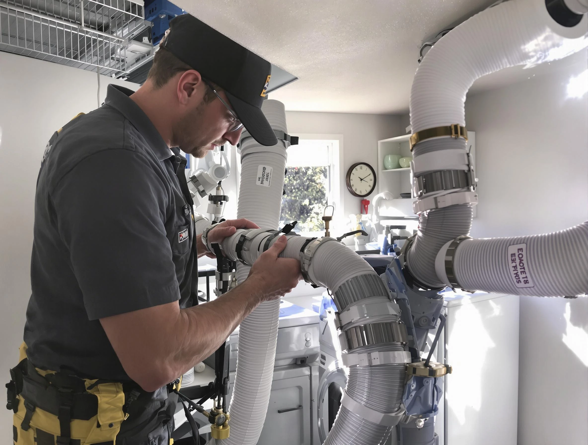 Dryer Vent Hose Installation in Berthoud