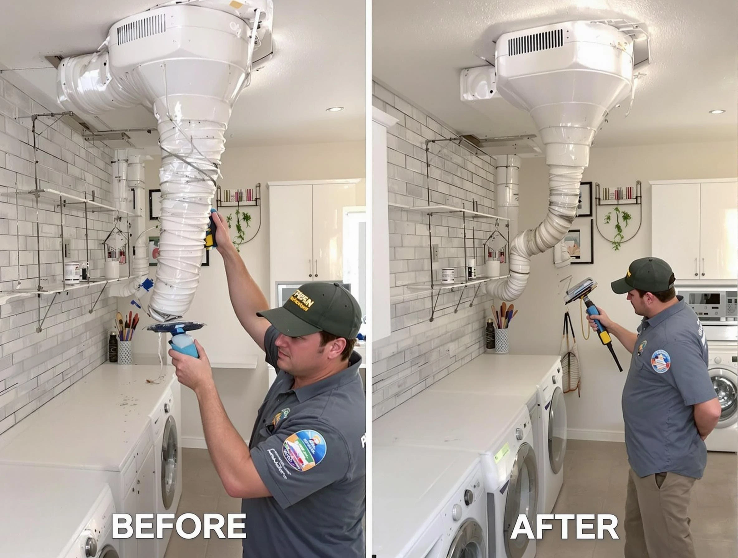 Professional dryer exhaust vent cleaning by Berthoud Dryer Vent Cleaning in Berthoud
