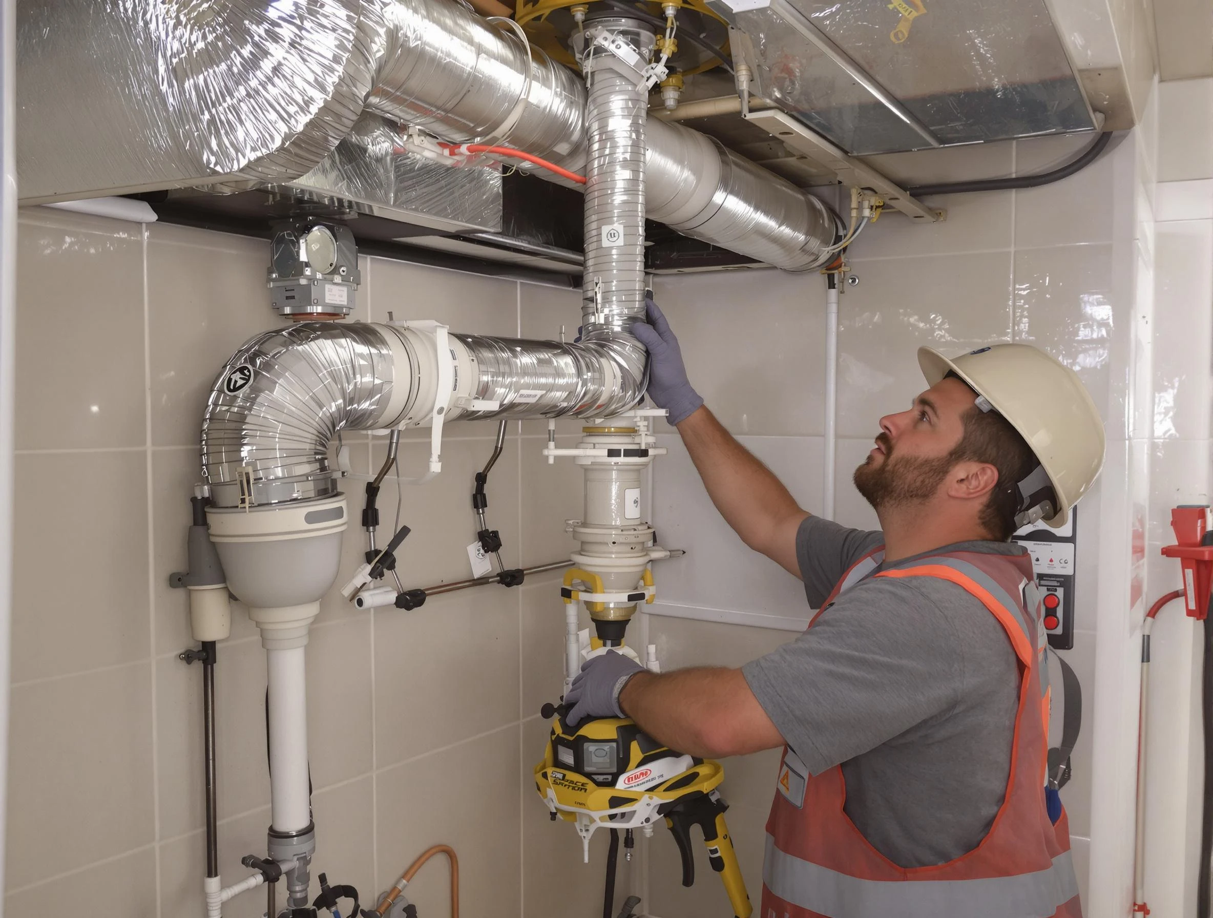 Berthoud Dryer Vent Cleaning expert performing professional dryer vent repair and installation in Berthoud